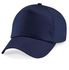 Fashion Face Cap With Adjustable Strap - Navy Blue