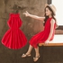 Koolkidzstore Girls Dress Soft Chiffon Dress in Red 5-12Y - 4 Sizes (Red)