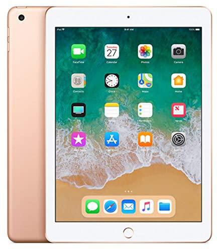Apple iPad 9.7" (2018 - 6th Gen), Wi-Fi + Cellular, 32GB, Gold [Without Facetime]