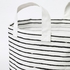 KLUNKA Laundry bag - white/black 60 l