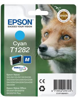 Epson Singlepack Cyan T1282 DURABrite Ultra Ink Cartridge
