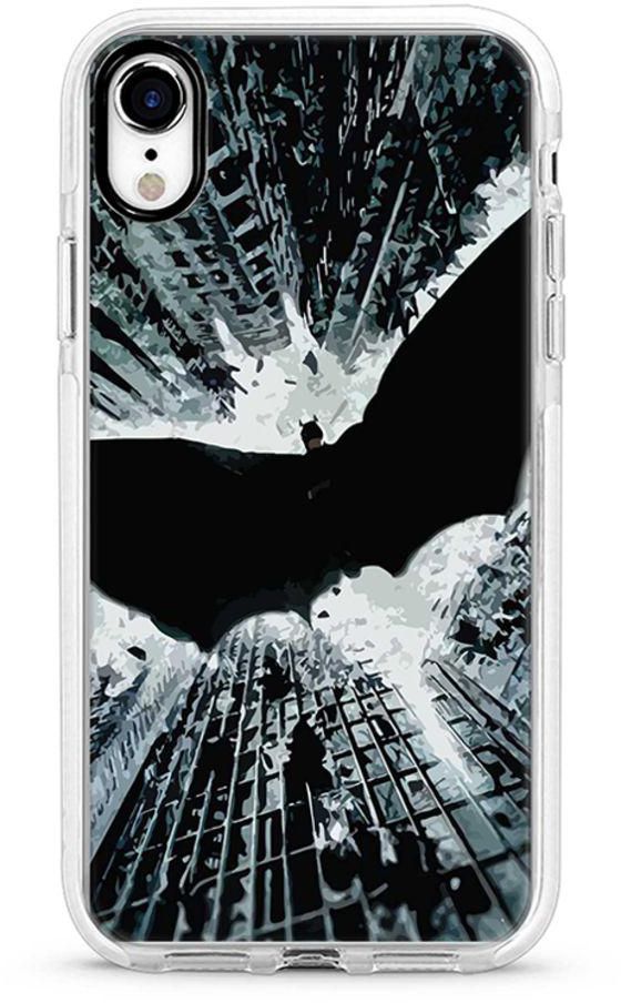 Protective Case Cover For Apple iPhone XR Falling Bat Full Print