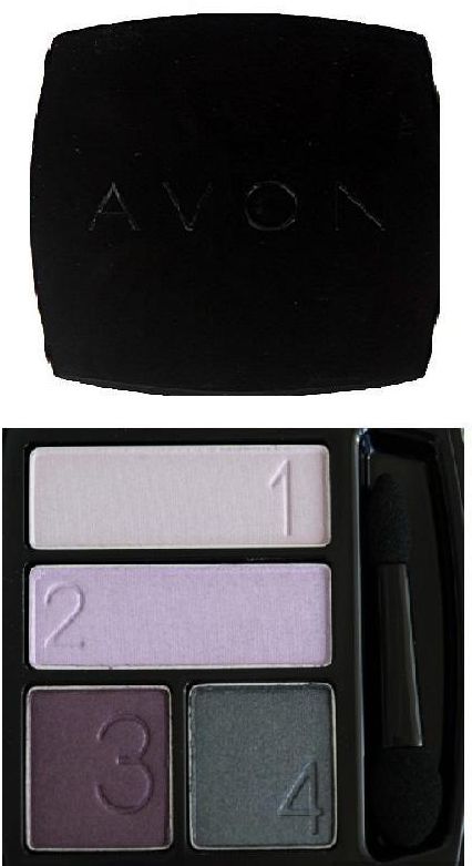 Avon True Color Eyeshadow Quad - Purple Haze