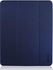 Odoyo Apple iPad PRO 12.9 inch 2018 Face ID AirCoat Smart Cover - Navy Blue with Apple Pencil Slot - Auto Sleep and Wake function