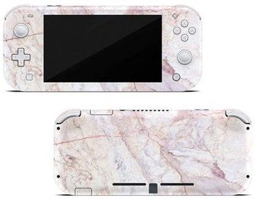 Rose Gold Marble Skin For Nintendo Switch Lite