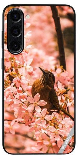 Protective Case Cover For Samsung Galaxy S23 Beauty Bird Design Multicolour