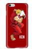 Stylizedd Stylizedd Apple iPhone 6/ 6S Plus Premium Slim Snap case cover Matte Finish - Street Fighter - Ken Red