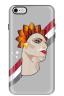 Stylizedd Apple iPhone 6 Plus Premium Dual Layer Tough case cover Matte Finish - Lady Liberty - Grey