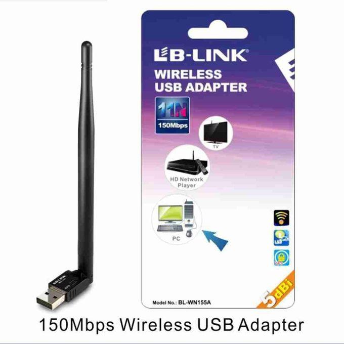 LB-Link WN-155 Mini Size 150Mbps 802.11b/g/n Wi-Fi USB Adapte