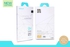 Apple Iphone 6 H Plus Tempered Glass Screen Protector & White Ice leather case Combo Set