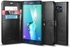 Spigen Galaxy S6 Edge Plus Wallet S STAND Flip Black