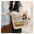 Canvas Tote Bag Aesthetic for Women Graphic Tote bag with Zipper Cute Canvas Bags with Pockets