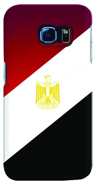Stylizedd Samsung Galaxy S6 Edge Premium Slim Snap case cover Gloss Finish - Flag of Egypt