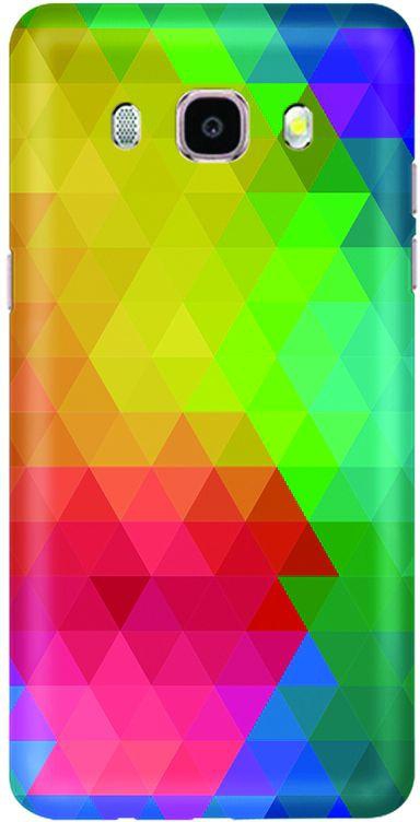 Stylizedd Samsung Galaxy J7 ‫(2016) Slim Snap Case Cover Matte Finish - Tropical Prism