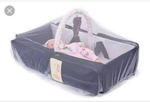 Baby Bed And Bag With Mosquito Net - Blue