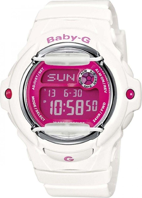 Casio Women's Pink Dial Resin Band Watch [BG-169R-7DER]