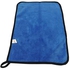 Generic Super absorbent microfiber thick multi purpose towel grey/blue 30&40cm