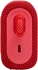 JBL JBL Go 3 Portable Waterproof Speaker with JBL Pro Sound, Powerful Audio, Punchy Bass, Ultra-Compact Size, Dustproof, Wireless Bluetooth Streaming, 5 Hours of Playtime - Red, JBLGO3RED