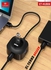 Earldom USB Hub For Data Transfer (Model ET-HUB06) 4 USB Ports And 1 Micro Port - Black