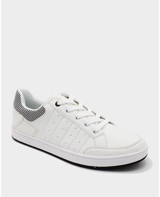 Ravin Side Perforated Sneakers - White