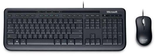 Microsoft Wired USB Desktop Keyboard 600, Black