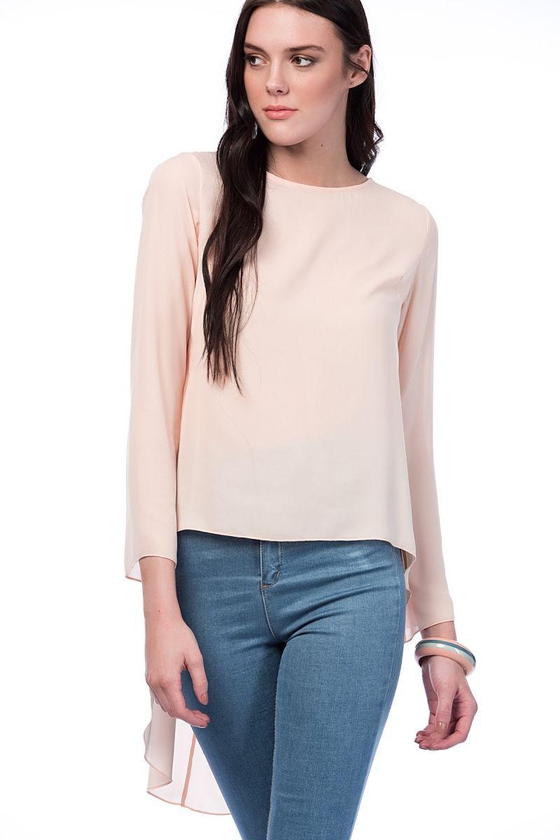Y-London  Blouse for Women, Full Sleeve, Size S, Pink, 24595