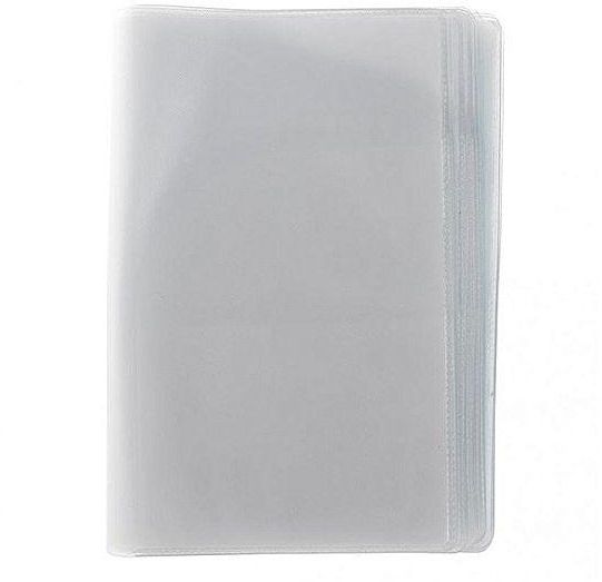 Magideal Frosted Passport Cover Holder Case Organizer ID Card Protector White