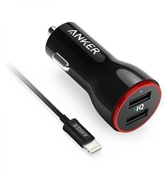 Anker Power Drive Car Charger - Black