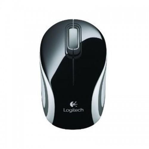 Logitech M187 Wireless Mini Mouse - Black - 9100027310000