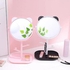 Fashionable And Practical Makeup Mirror That Rotates 360 Degrees With Cute Cat Ears.2 Pieces.