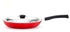 Non-Stick Fry Pan With Lid Red/Black/Silver 26cm