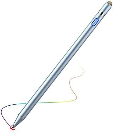 MoKo Stylus Pen with Palm Rejection 2 in 1 Rechargeable Digital Pencil fit Apple 2021 iPad Pro 11/12.9 Inch (2018-2021), iPad 8th Gen, iPad Air 4th/Air 3rd, iPad Mini 5th, iPad 6/7th - Sky Blue