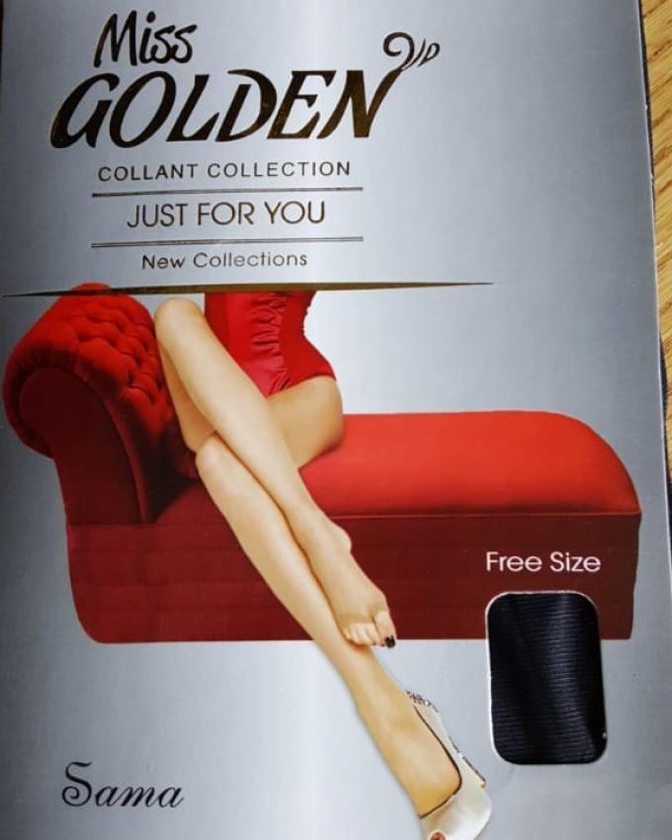 Miss Golden High Waist Nylon Crystal Collant Stockings For Women