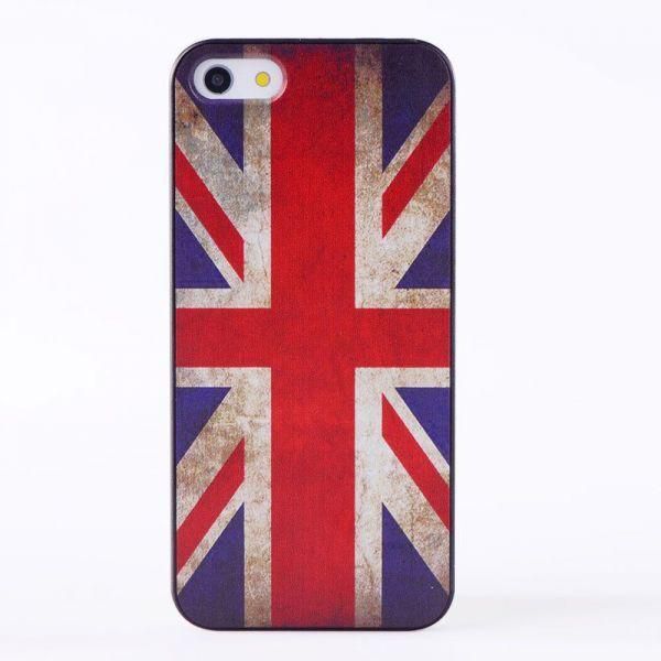 Britian Flag Design Hard Back Case Cover Skin For Apple iPhone 5C 5S