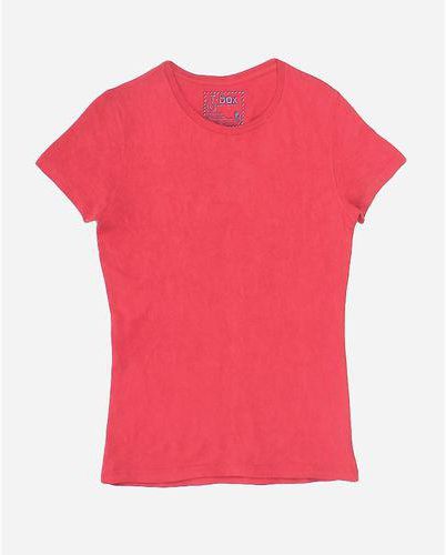 T Box Compact Packed Half Sleeves T-Shirt - Pink