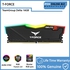 TEAM T-FORCE Delta RGB Black 16GB DDR4 UDIMM Desktop Gaming RAM