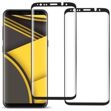 2-Piece Screen Protector For Samsung Galaxy S8 Plus Clear/Black