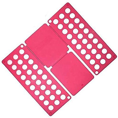 Clothes Laundry Folder Flip Speed Magic Shirts Folding Board GH8323 Pink