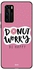 Skin Case Cover -for Huawei P40 Pink/Black/White Pink/Black/White