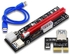 5PCS 3In1 PCI-E Riser VER103C Express 1X 4X 8X 16X Extender
