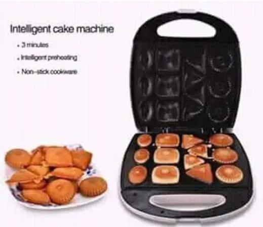 Fashion Cake Machine - Full Automatic Double Electric Baking Pan