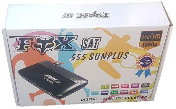 Fox Sat 555 - HD-صن بلص جهاز استقبال ستالايت