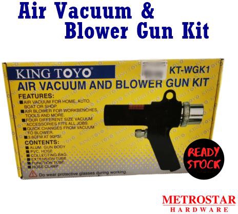 King Toyo Air Vacuum &amp; Blower Gun Kit