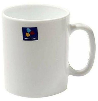 Luminarc White Tea Coffee Mug Cup - Set Of 6