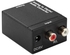 Optical Coaxial Digital To Analog Audio Converter With Cable Black
