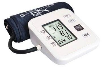 جهاز قياس ضغط الدم مزود بشاشة يوضع على العضد