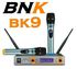 Bnk BK-9 Dual Channel UHF Wireless Microphone Set