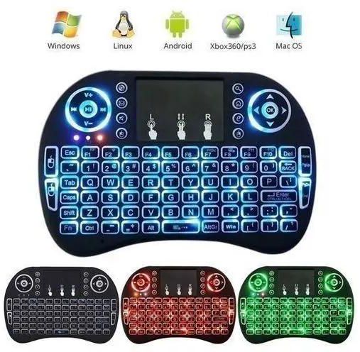 Mini Wireless Keyboard With Backlit For Andriod TV Box