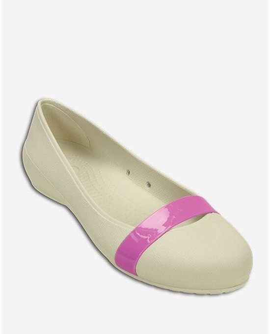 Crocs Slip On Shoe - Off White