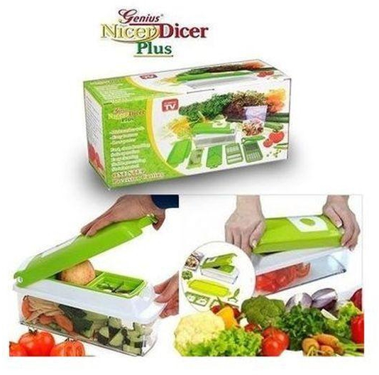 Nicer Dicer Plus Fruits Vegetable Chopper Slicer Cutter Grater